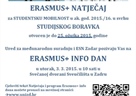 ERASMUS+ natječaj