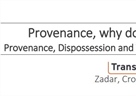 Provenance, why does it matter?