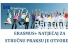 Natječaji za Erasmus+ stručnu praksu!