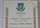 Nagrada prof. dr. sc. Vinku Srhoju