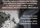 Predstavljanje Zbornika radova “950. obljetnica Samostana benediktinki sv. Marije u Zadru (1066.-2016.)”