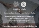 Predstavljanje Zbornika radova “950. obljetnica Samostana benediktinki sv. Marije u Zadru (1066.-2016.)”