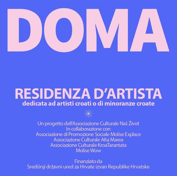 DOMA Residenza d'Artista – natječaj za mlade umjetnike!
