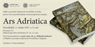 Poziv na predstavljanje četrnaestog broja časopisa Ars Adriatica